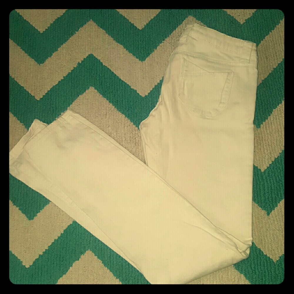 White jeans